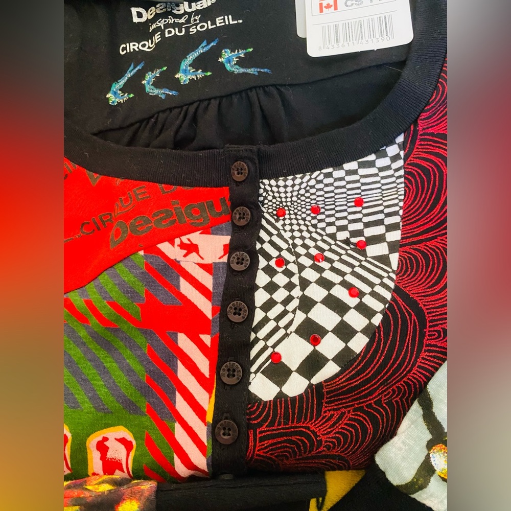 Desigual long sleeves dresse.size M - Picture 3 of 8